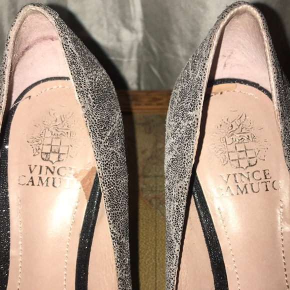 VINCE CAMUTO Timmons sparkle platform heel sz 8 - Picture 8 of 14